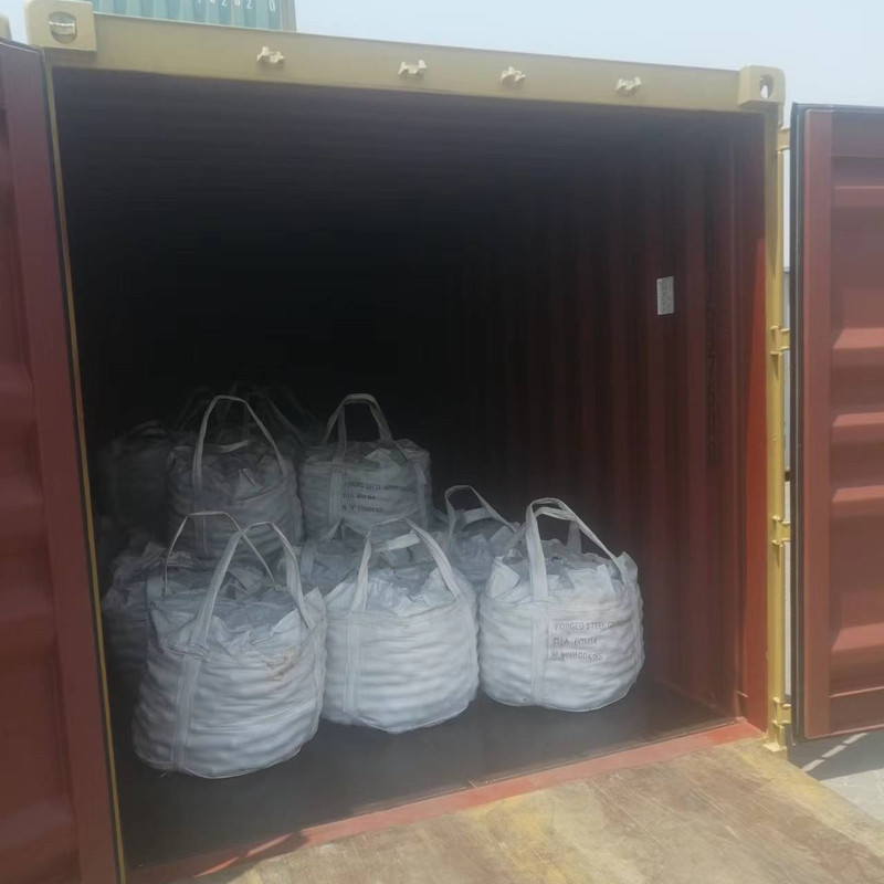 Molienda de bolas forjadas