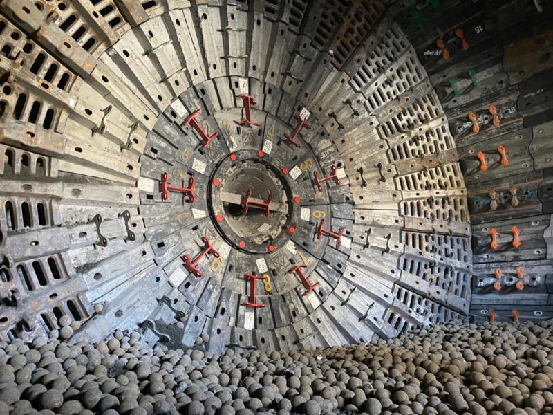 bola de medios de molienda forjada