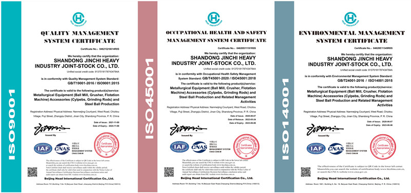 Bolas de acero molido